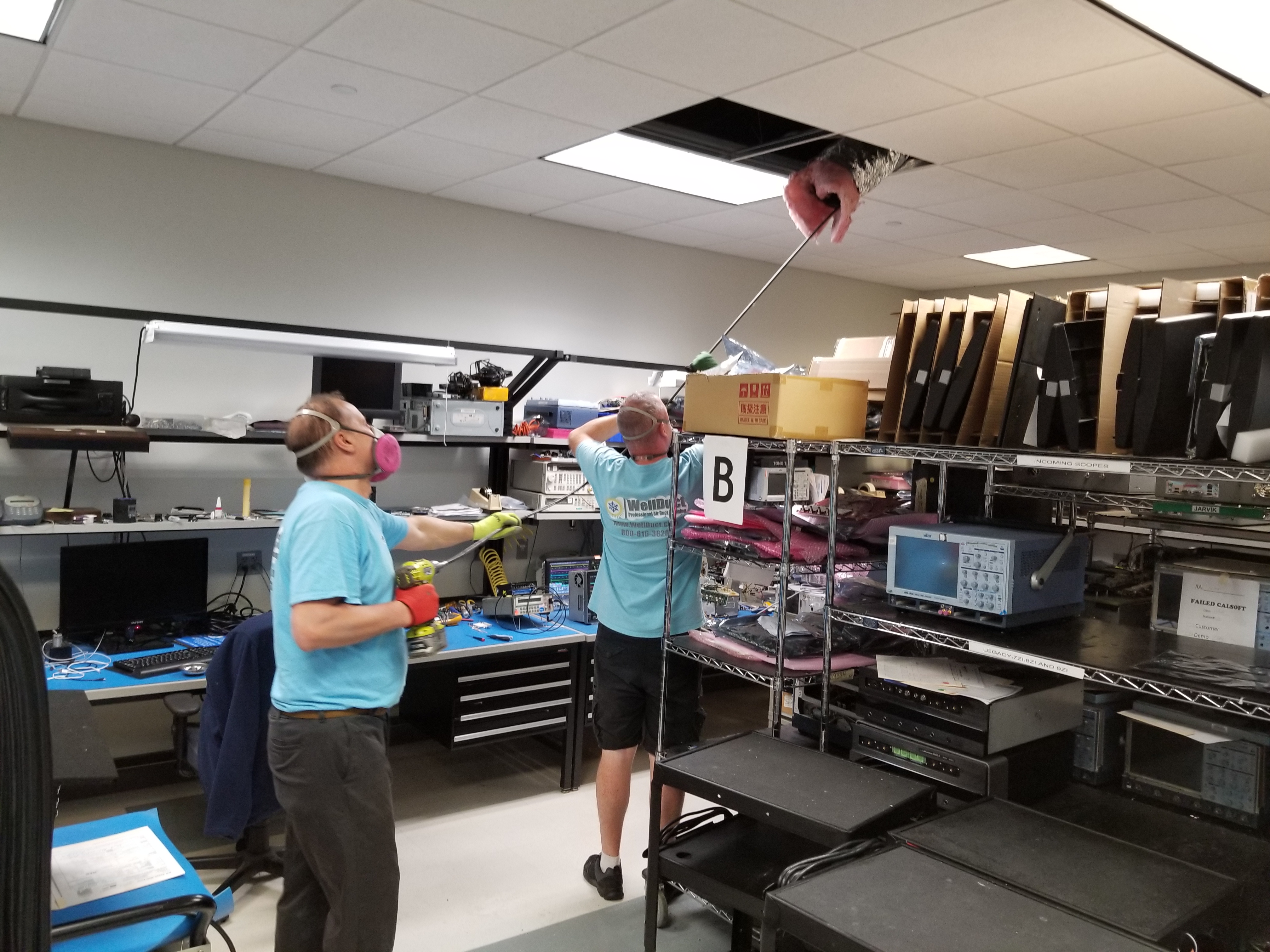 Adalex Communication Post Renovation Air Duct Cleaning